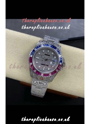 Rolex Submariner 116610 Iced Out Edition 2 Swiss Replica Watch 