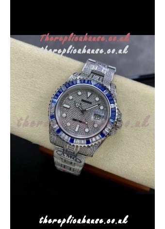 Rolex Submariner 116610 Iced Out Edition 4 Swiss Replica Watch 