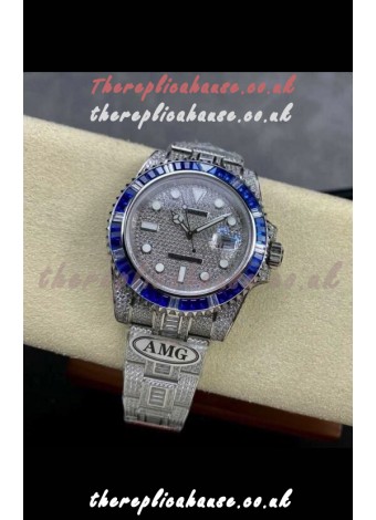 Rolex Submariner 116610 Iced Out Edition 13 Swiss Replica Watch 