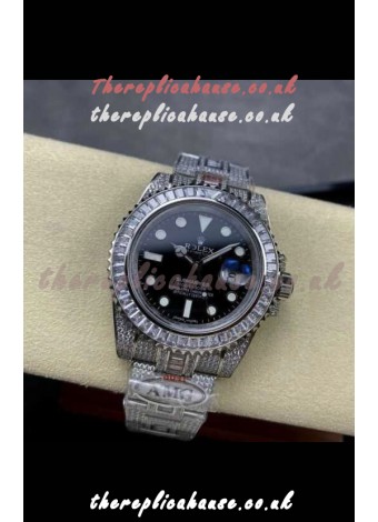 Rolex Submariner 116610 Iced Out Edition 17 Swiss Replica Watch 