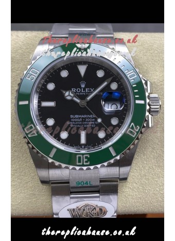 Rolex Submariner 126610LV Kermit FREE SPRUNG MVMNT Super Clone Watch 