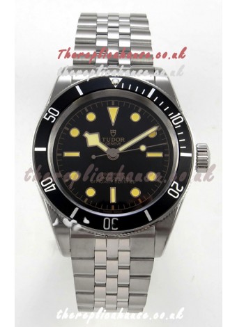 Tudor Black Bay 41 Black Dial and Bezel Jubilee Super Clone Watch 