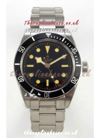Tudor Black Bay 41 Black Dial and Bezel Oyster Super Clone Watch 