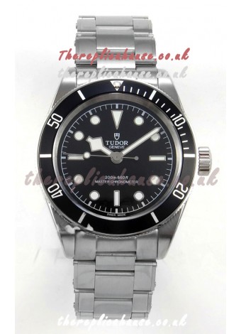 Tudor Black Bay 41 Black Dial and Bezel Oyster Super Clone Watch 