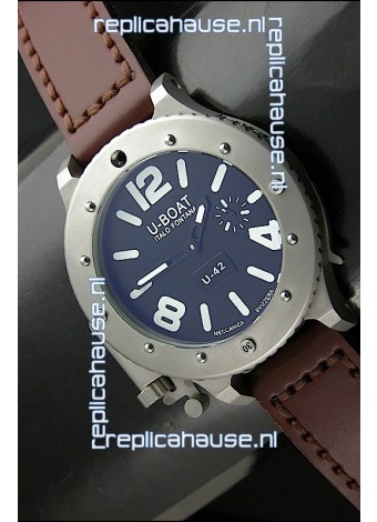 U Boat U-42 Diver Titanium Swiss Watch
