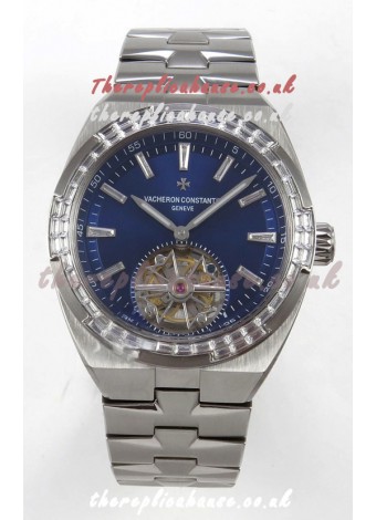 Vacheron Constantin Overseas Tourbillon Stainless Steel Super Clone Watch 