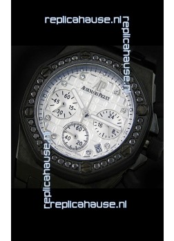Audemars Piguet Royal Oak Offshore Lady Alinghi Swiss Watch in White Dial