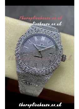 Royal Oak 15400 Iced Out Super Clone Edition 8 Super Clone Watch 