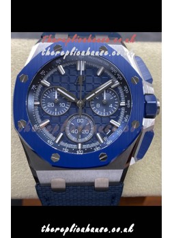 Royal Oak Offshore 26420CE Blue Dial Stainless Steel Super Clone Watch 