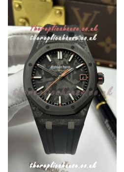 Royal Oak Ember Voidline DiW 15500 Black Carbon Super Clone Watch 