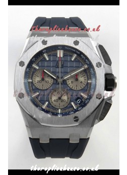 Royal Oak Offshore Chronograph 26420 Titanium Blue Dial Super Clone Watch 