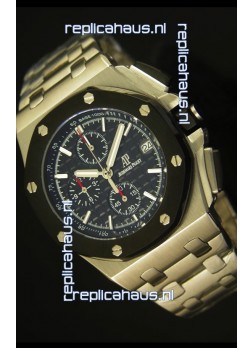 Audemars Piguet Royal Oak Offshore Watch in Black Dial - Steel Case