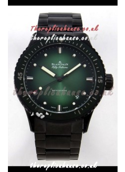 Blancpain Fifty Fathoms Ceramic Case Green Dial Super Clone Watch 