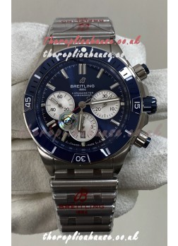 B01 42 Edition Swiss 904L Steel Casing Blue Dial Super Clone Watch 