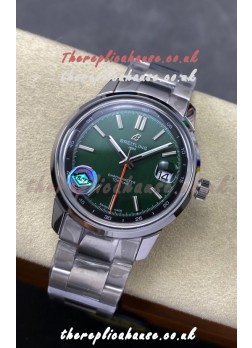 Top Time B31 38mm Green Dial Steel Strap Super Clone Watch 