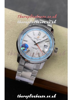Top Time B31 38mm White Dial Steel Strap Super Clone Watch 