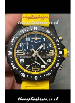 Breitling Endurance PRO 44 Yellow Strap Swiss Quartz Replica Watch
