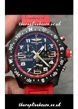 Breitling Endurance PRO 44 Red Strap Swiss Quartz Replica Watch
