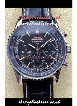 Breitling Navitimer B01 Chronograph 43 Black Dial Super Clone Watch 