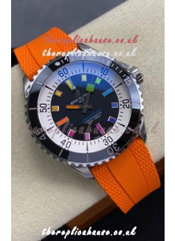 SuperOcean 42 A17375211B2S4 Black Dial Super Clone Watch 