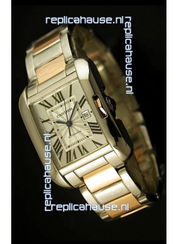 Cartier Tank Anglaise Mid Sized Swiss Watch - 1:1 Mirror Replica Watch