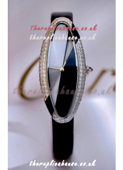 Cartier Baignoire Allongée 21MM Swiss Quartz Watch 