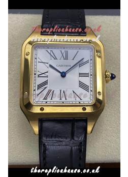 Cartier Santos Dumont in Yellow Gold 31MM Super Clone Watch 