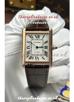 Cartier Tank Louis Automatic 27mm in Yellow Gold Super Clone Watch 