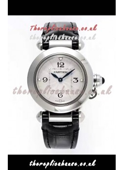 Pasha De Cartier Steel Casing Watch 30MM Super Clone Watch 