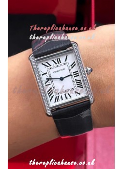 Cartier Tank Solo 27mm Steel Case Swiss Quartz Super Clone Watch 
