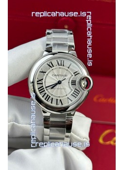 Ballon De Cartier Swiss Automatic 1:1 Mirror Quality 33MM in Steel Strap