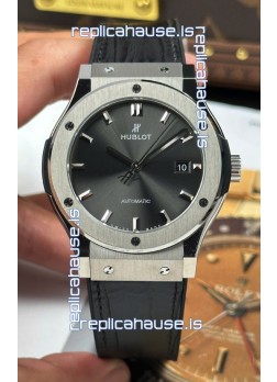 Hublot Super Clone Classic Fusion Titanium Grey Dial 42MM Watch