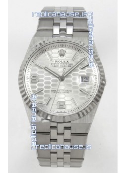 Rolex Land-Dweller 127334 Steel Honeycomb 40MM Swiss Replica Watch 