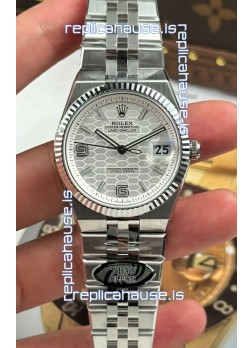 Rolex Land-Dweller 127234 Steel Honeycomb 36MM Swiss Replica Watch 