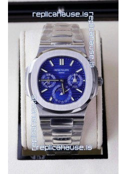 Patek Philippe Nautilus 5740 Perpetual Calendar Stainless Steel Purple Dial Swiss Replica Watch