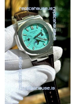Patek Philippe Nautilus 5740 Perpetual Calendar Stainless Steel Green Dial Swiss Replica Watch