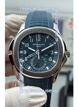 Patek Philippe Super Clone Aquanaut 5164 Opaline Blue Stainles Steel Swiss Watch 