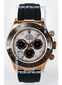 Rolex Daytona Super Clone 116518 Rose Gold Meteorite Dial Original Cal.4130 Movement