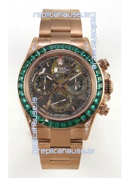 Rolex Daytona Super Clone "Artisans De Genève - Glacier" Edition Rose Gold Watch