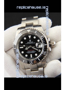 Rolex Sea Dweller Japanese Movement Replica Watch Black Dial 43MM