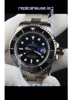 Rolex Sea Dweller Japanese Movement Replica Watch Black Dial 43MM