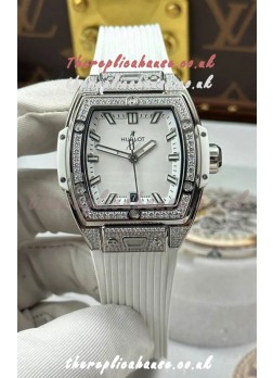 Hublot Spirit of Big Bang Steel Case White Dial 39MM Super Clone Watch 