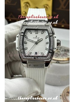 Hublot Spirit of Big Bang Steel Case White Dial 39MM Super Clone Watch 