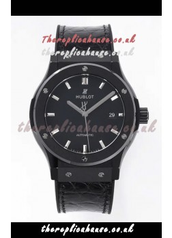 Hublot Classic Fusion Ceramic Casing Black Dial Super Clone Watch 42MM