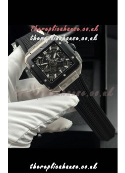 Hublot Square Bang Unico Titanium Case Super Clone Watch 