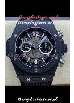 Hublot Big Bang Unico Carbon Fiber Watch 45MM Super Clone Watch 