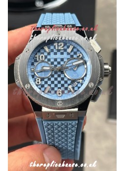 Hublot Big Bang Original Titanium Coal Blue 43MM Super Clone Watch 