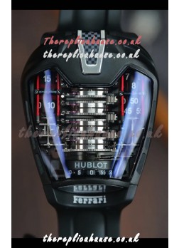 Hublot MP-05 La Ferrari Black DLC Titanium Casing Hyper Clone Watch 