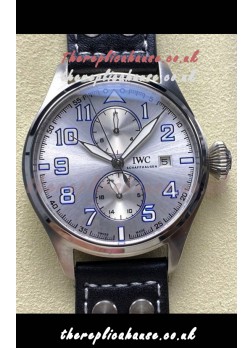 IWC PILOT'S Monopusher Steel Dial Replica Watch  