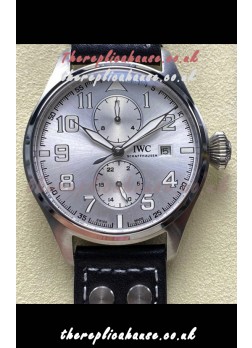 IWC PILOT'S Monopusher Steel Dial Replica Watch  